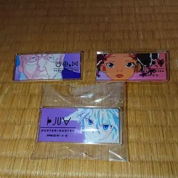 HUNTER x HUNTER 29 츠보네 카나리아 키루아 아크릴 명찰