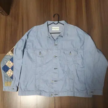 WHIZ 패치워크 데님 자켓 XL