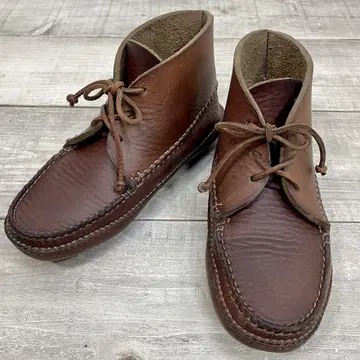 희소 가죽 밑창 arrow moccasin US8