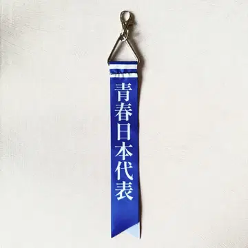 [새상품] 새로운 학교의 리더즈 청춘 일본 대표 로고 리본 키링