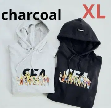 SF II x WDS Logo Hoodie CAPCOM CHARCOAL