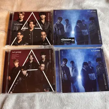 A! group 데뷔 CD 싱글 4매 세트