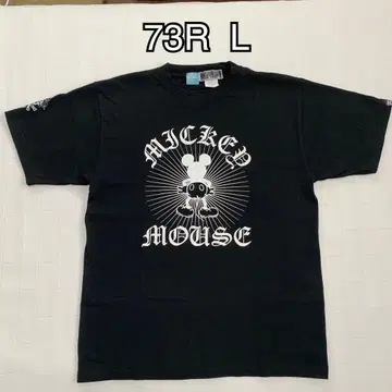 73R 세븐스리알 미키 셔츠 블랙 L