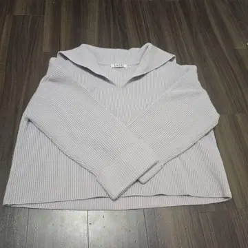 SNIDEL 세일러 니트 라벤더