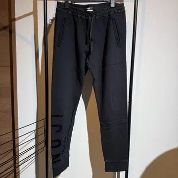 DSQUARED2 블랙 조거 팬츠