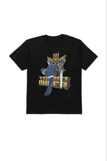 [ 왕의 전대 킹오거 ] 잠자리 오거 히어로 패턴 티셔츠 M