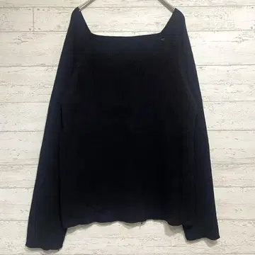 빅 사이즈 SUREVE 스퀘어 넥 풀오버 [ 3XL ] 스웨터