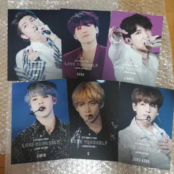 BTS LYS JAPAN EDITION 초회 한정판 2L 포토 카드