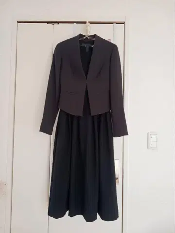 [ 새상품급 ] H&M 블랙 원피스 & 자켓