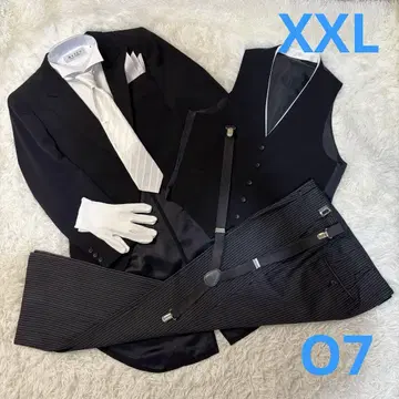 새상품급 럭셔리 세트 결혼식 아버지 모닝 수트 연미복 8점 세트 O7