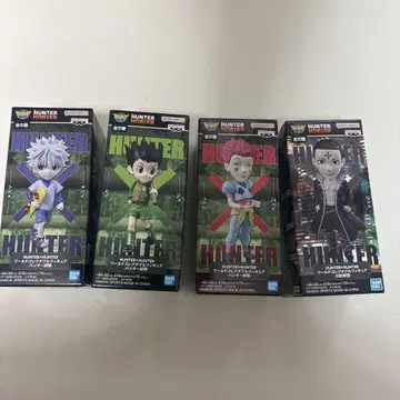 HUNTER x HUNTER 월드 컬렉션 곤 키루아 히소카 클로로