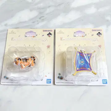 디즈니 프린세스 제일복권 E상 미니 피규어 참 (알라딘 세트)
