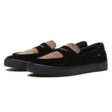 VANS 로퍼 V196CF HL BLACK/BROWN 26cm