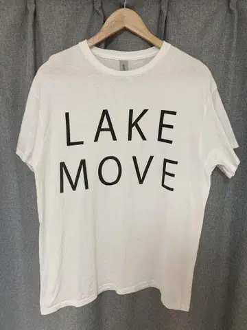 캘리포니아 스토어 LAKE MOVE 티셔츠 화이트