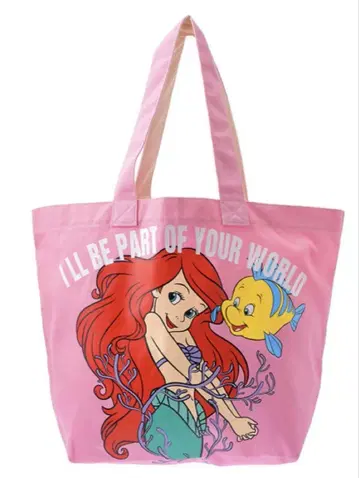 Disney 아리엘 토트백