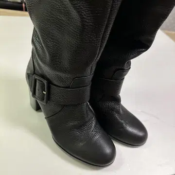 미사용 새상품 롱 부츠 버클 포함