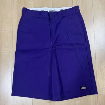 Dickies 하프 팬츠 퍼플 보라색 34inch