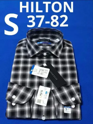 HILTON 긴팔 S 37-82 남성용 와이셔츠