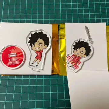 하이큐 승리의 길 카페 아크릴 스탠드 아크릴 키링 쿠로오