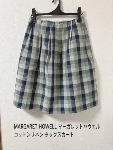 MARGARET HOWELL 마가렛호웰 코튼 린넨 스커트I