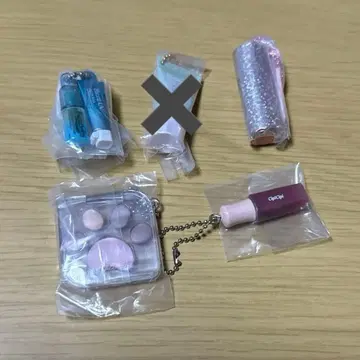 화장품 계열 캡슐 토이 4개