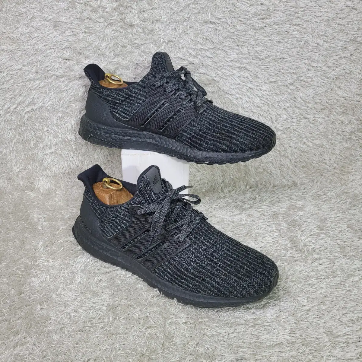 Used Jjangjjangman 275 Adidas Ultraboost Triple Black Sneakers