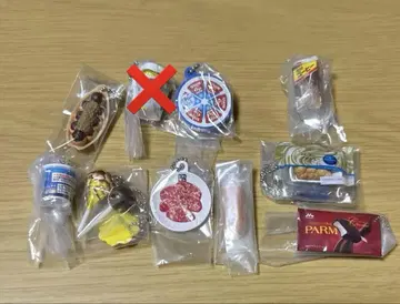 식품계 캡슐 토이 9점