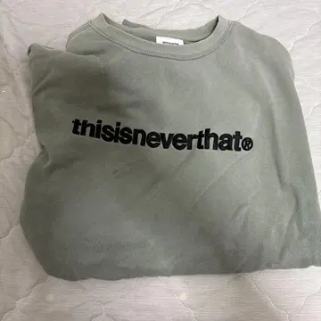 thisisneverthat 그레이 XL 트레이닝복