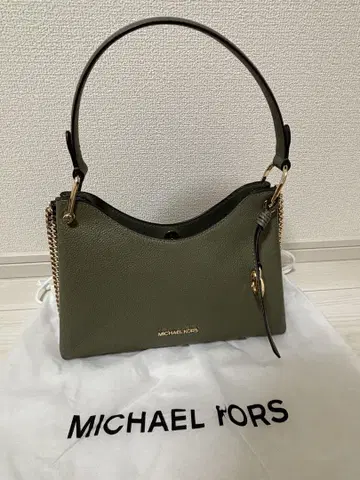 MICHAEL KORS 올리브 그린 핸드백