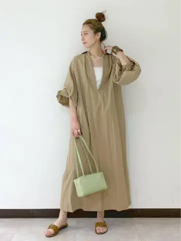 새상품 BABYLONE 브로드 카프탄 원피스