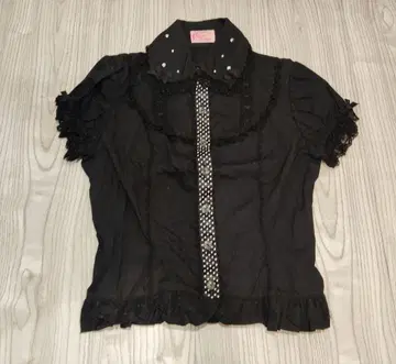 엔젤릭 프리티 반팔 블라우스