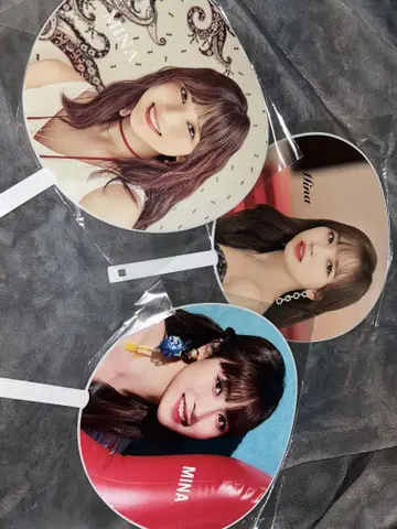 TWICE MINA SANA TZUYU 부채 세트