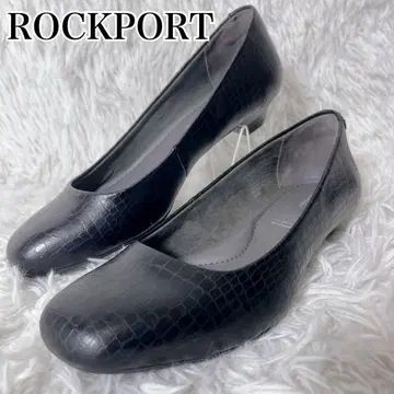 ROCKPORT 락포트 엠보 펌프스 블랙 23cm 로우힐