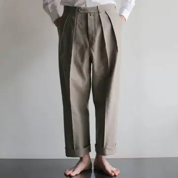 NEAT neat 스위스 데님 와이드 슬랙스