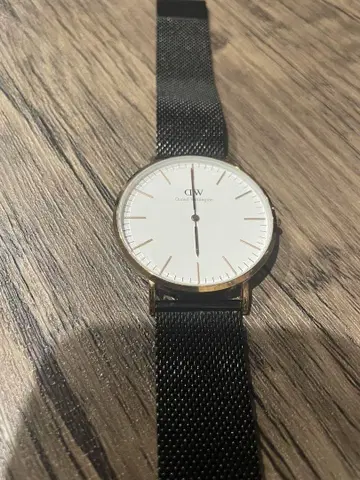 Daniel Wellington 손목시계 화이트/골드