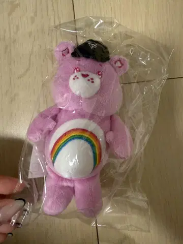요미우리 자이언츠 케어베어 봉제 인형 키링