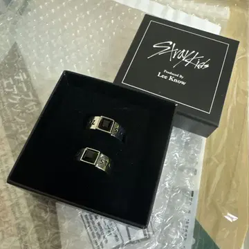 Stray Kids 스키즈 리노 멘프로 반지 페어 반지