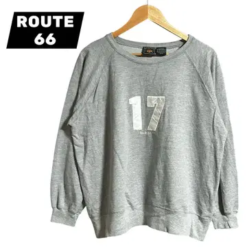 90s 00s Route 66 그레이 맨투맨 L 사이즈