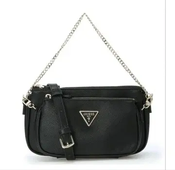 GUESS 블랙 숄더백