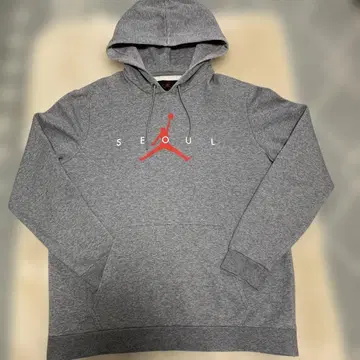 고품질 JORDAN SEOUL 서울 한정판 후드티 XL 사이즈 그레이