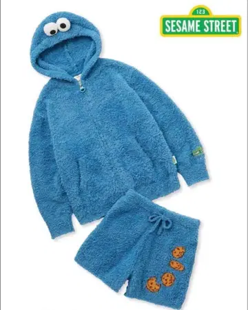 젤라또피케 SESAME STREET 쿠키 패턴 룸웨어 세트