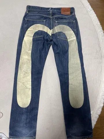 YAMANE EVISU 데님 팬츠 빅 카모메
