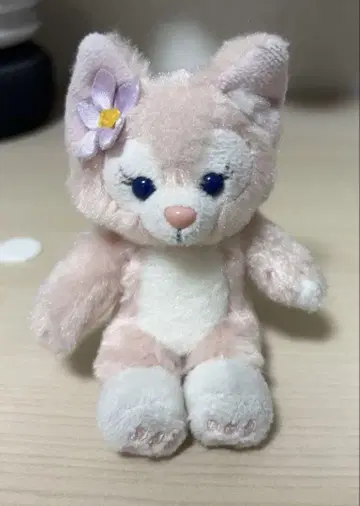 핑크 봉제 인형 스트랩