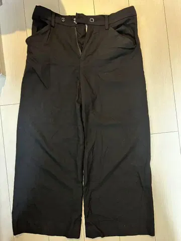 SUNSEA N.M.THICKENED WIDE PANTS 와이드 팬츠