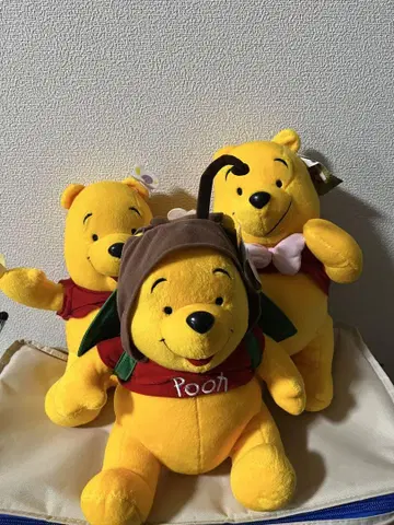 곰돌이 푸 봉제 인형 3개 세트