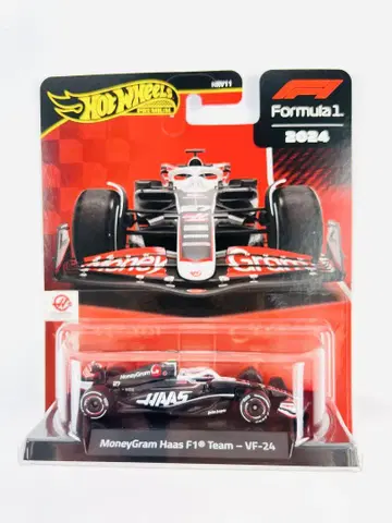 핫휠 레이스 모듬 머니그램 하스 F1 VF-24 (#27)