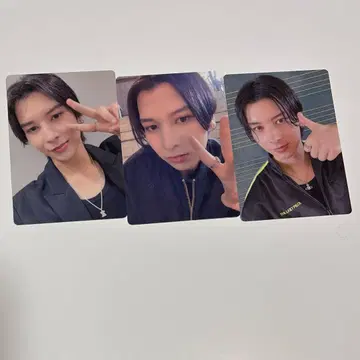 라스피 ADAM 트레이딩 카드 포토 카드 컴프 3장