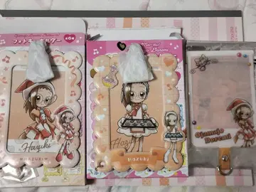 오쟈마녀 도레미 사진 키링 & 폰탭 하즈키 세트