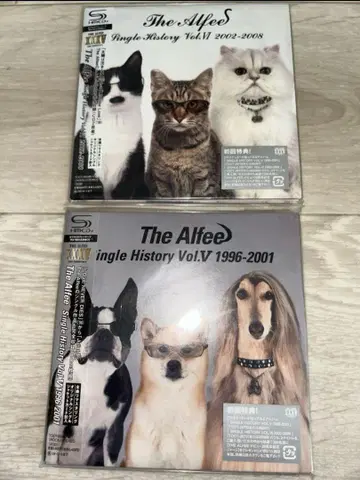 새상품 4CD THE ALFEE/Single History Vol.5+6