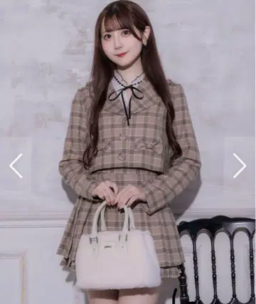비쥬 체인 포함 pium 하트 퍼 백